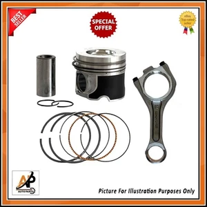 FOR JAGUAR XE XF 2.0 DIESEL 204DTD PISTON RINGS SET + CONROD & PISTON X1 - NEW - Picture 1 of 5