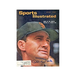 Alvin Dark Giants Autographed Signed July 1964 Sports Illustrated (JSA COA) - Picture 1 of 3