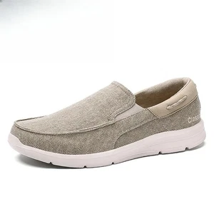 Herren Atmungsaktiv Leicht Canvas Schuhe Halbschuhe Slipper Flache Freizeitschuhe  - Bild 1 von 28