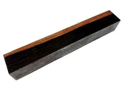 Kayu Malam W/sapwood Wood Blank (a true ebony) 1-3/4" x 1-3/4" x 11-3/8" (i98) - Image 1 of 4