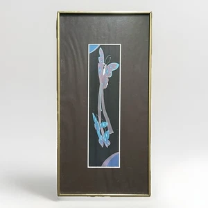John L. Eastman 1973 "Oh That I Had Wings Like a Dove" Trippy Psychedelic Print - Picture 1 of 8