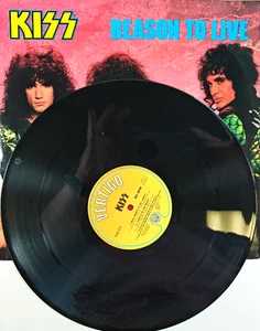 Kiss Lick Kiss – Reason To Live 12" vinyl record in picture sleeve on Vertigo - Picture 1 of 13