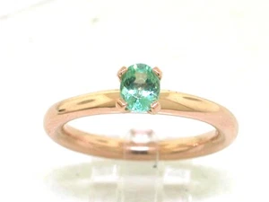 Paraiba Turmalin Ring 750 Rotgold 18Kt Gold natürlicher Paraibaturmalin - Bild 1 von 7