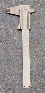 Mauser Inox Schiebeschieber Messschieber 16 cm Vintage Werkzeug Messen Edelstahl - Bild 1 von 19