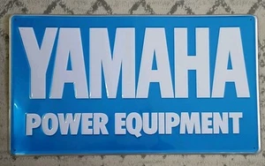 30" Yamaha Sign Power Equipment Sign Yamaha Motorcycles Yamaha Dirt Bike Sign - Picture 1 of 16