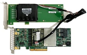 SUPERMICRO AOC-S3108L-H8IR 8-Port 12Gbps SAS PCIe 3.0 x8 RAID 2GB w/ Battery BBU - Picture 1 of 13