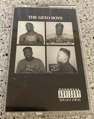 THE GETO BOYS Audio Cassette Tape 1990 Rap A Lot Records Hip Hop Tested Foto 1 de 4