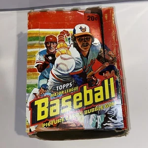 (1) 1978 Topps Baseball Empty Box Only (GOOD) - Picture 1 of 7