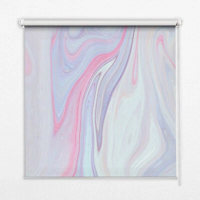 Innenrollos Sonnenschutz Schnurzug Für Fenster Jalousie Bunter Farbklecks - Bild 1 von 4