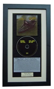 PIERCE THE VEIL JAWS OF LIFE CLASSIC CD ALBUM QUALITY FRAMED+EXPRESS GLOBAL SHIP - Imagen 1 de 7