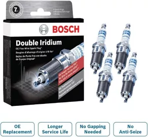 New Bosch Automotive 9604 OE Fine Wire Double Iridium Spark Plug - (Pack of 4) - Picture 1 of 2
