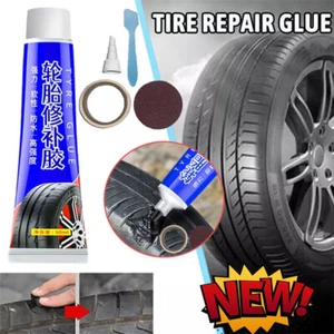  Tire Patch Plug Sidewall Repair Glue For Side Bonding Or Tire Leakage 50ml USA - Picture 1 of 17