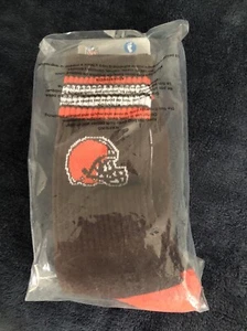 Cleveland Browns NFL 4-Streifen Deuce Crew-Socken Large 10-13 KOSTENLOSER VERSAND! - Bild 1 von 3