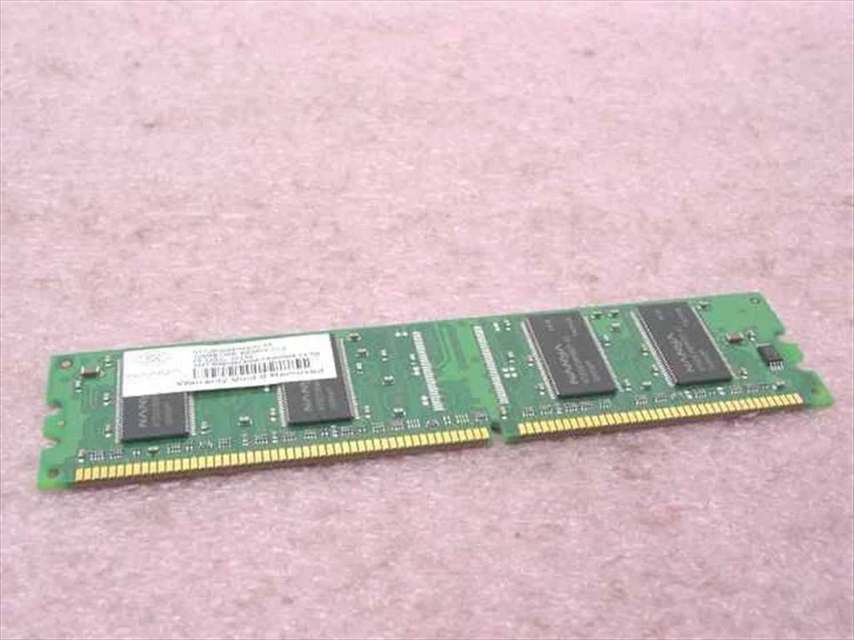 Nanya 128MB Memory NT128D64SH4B1G-5T CL3.0 PC3200-30330 - Image 1 of 3