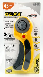 OLFA 45 mm Ergonomic Rotary Cutter RTY-2/DX 9654 NEW SEALED - Picture 1 of 3