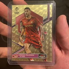1/1 Lorenzo Pellegrini Superrefractor Topps Finest 22-23