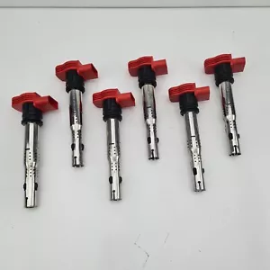 Audi A6 Ignition Coil 2.8L Petrol Set of 6 2007 0283263714 - Picture 1 of 10