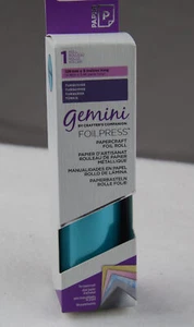 Gemini FOILPRESS Folie, Heißfolienstempel Folie, Türkis - Picture 1 of 1