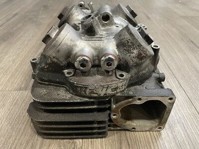 85 86 87 Honda XR600R CYLINDER HEAD 12200-MK2-000 1985 1986 1987 Xr 600 Valves - Image 1 of 4