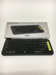 Logitech POP ICON KEYS kabellose Bluetooth-Tastatur - Bild 1 von 4