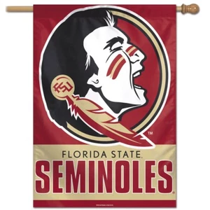 FLORIDA STATE SEMINOLE 28"X40" BANNER FLAG BRAND NEW FREE SHIPPING WINCRAFT - Picture 1 of 1