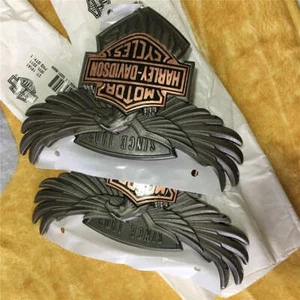 Genuine 2018 115th Harley Touring Dyna Sportster 115 TH Anniversary Tank Emblems - Picture 1 of 2