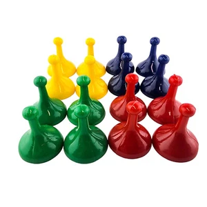 Vintage Sorry Brettspiel Kunststoff Spielsteine Bauern Umzugsunternehmen Ersatz 16 Stück - Bild 1 von 7