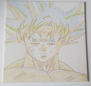 2018 Dragon Ball Z DBZ Bold Canvas Douga Ichiban Kuji 10 BANPRESTO MADE IN JAPAN - Picture 1 of 1
