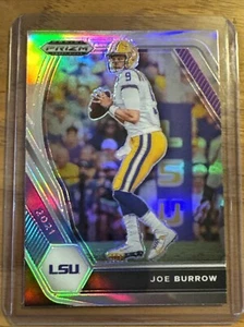 Joe Burrow #3 2021 PANINI PRIZM DRAFT PICKS BENGALS Silver - Picture 1 of 2