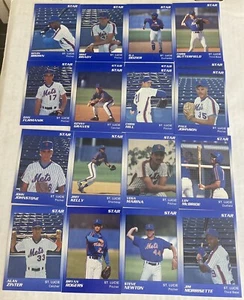 1990 Star St. Lucie Mets 19 Card Lot - Picture 1 of 1