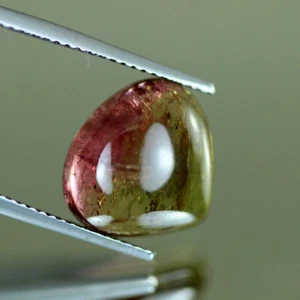 6.15Ct UNIQUE RARE 100% NATURAL RARE BI-COLOR WATERMELON TOURMALINE GEM~!!! - Picture 1 of 2