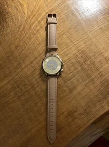 Kesarris Ladies Quartz Rose Gold Watch #KS-9005 - Silver Core - Picture 1 of 5