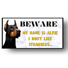Dog Signs Beware Garden Gate Drive House Front Door Wall Plaque Private Property