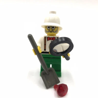 LEGO Dr. Charles Lightning minifigura aventureros 7419 5988 5987 5975 5976 Dr Foto 1 de 4