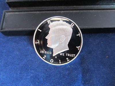 2012-S Silver Kennedy Half Dollars Deep Cameo Mirror Proof Upper Grading Ranges - Image 1 of 3