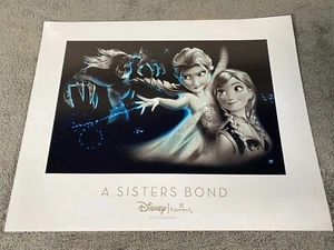 Frozen Anna Elsa Noah! "A Sister's Bond" 2023 COMIC-CON EXCLUSIVE D23 Print - Bild 1 von 4