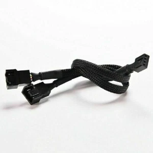 1pc 4 Pin PWM To Dual PWM Splitter Adapter Fan Case K6 C8N6 T1Y5 For CPU B5 E1Y7 - Afbeelding 1 van 11
