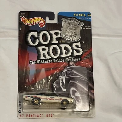 Pontiac GTO 67 Hot Wheels Cop Rods Foto 1 de 3