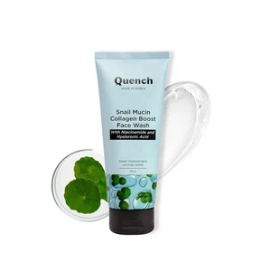 QUENCH BOTANICS Quench Snail Mucin Collagen Boost Face Wash 100ml - Picture 1 of 5