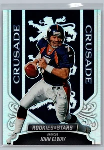 2023 Panini Rookies & Stars #CR-29 John Elway Crusade Silver Denver Broncos - Picture 1 of 2