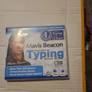Mavis Beacon Teaches Typing Deluxe Windows Xp/Mac - Picture 1 of 3