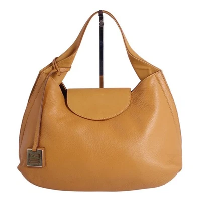 Mauro Governa Leather Handbag Camel Brown Made in Italy Ladies Bag - Image 1 of 4