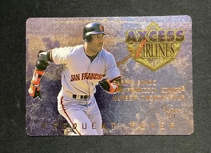 1998 Skybox Dugout Axcess Barry Bonds Frequent Flyers #FF7 Giants - Picture 1 of 2