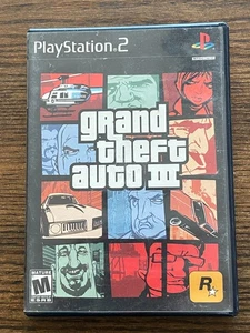 Grand Theft Auto III (Sony PlayStation 2, 2001) - NTSC U/C CD ROM - Picture 1 of 8