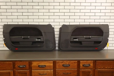 Juego de paneles de puerta delanteros izquierda/derecha Dodge Challenger SRT-8 Alcantara 09-14 Foto 1 de 4