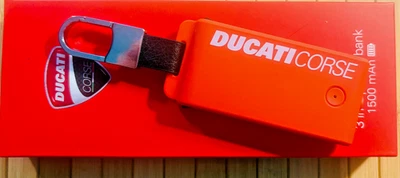 DUCATI CORSE -  POWER BANK - TORCIA - P/CHIAVI - INTROVABILE PER COLLEZIONISITI - Immagine 1 di 4
