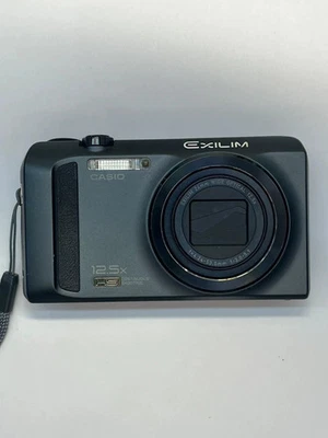 CASIO EXILIM EX ZR100 Dark Black  Digital Camera Gift - Image 1 of 4