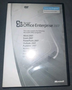 Microsoft Office Enterprise 2007 (uso doméstico) con clave (Word, PowerPoint, Excel, etc.) - Imagen 1 de 3