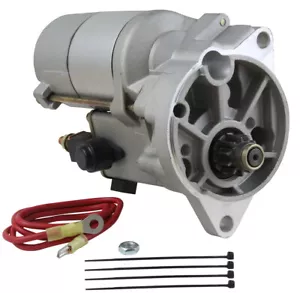 NEW HIGH TORQUE GEAR REDUCTION STARTER FITS FORD CUSTOM 500 V8 64-74 C2OF11001E - Picture 1 of 3