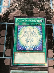 Tarjetas Celestial Transformation SDLS X 1 1st Yugioh como nuevas - Imagen 1 de 1